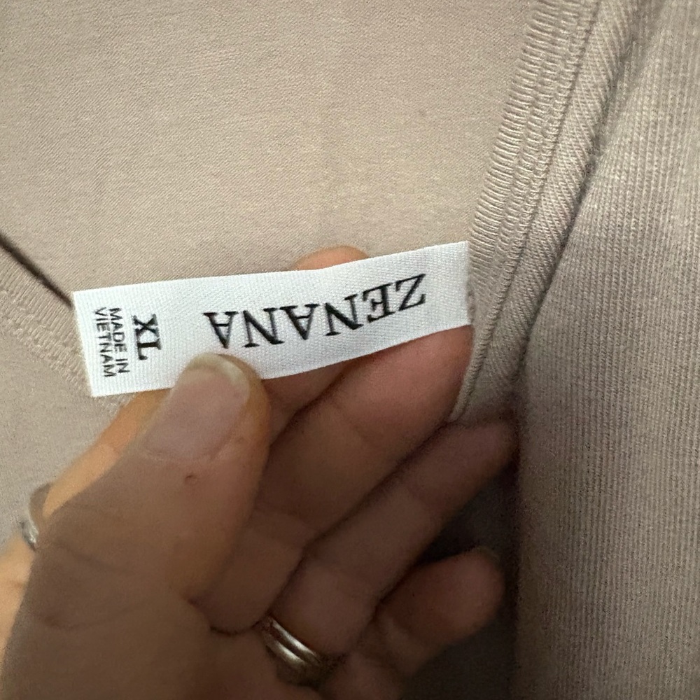 Zenana Outfitters Tan Cami Top - Picture 3 of 3